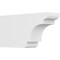 Ekena Millwork Standard New Brighton Architectural Grade PVC Rafter Tail, 4"W X 8"H X 16"L RFTP04X08X16NEB - alternate 1
